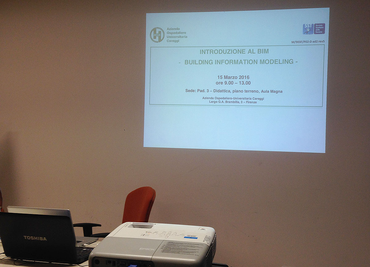 workshop ospedale careggi introduzione al bim